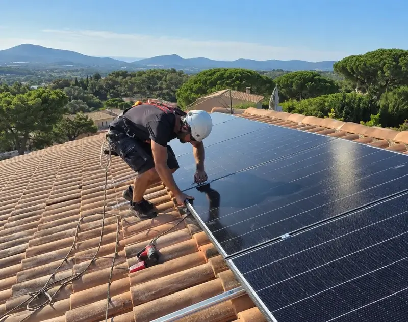 Installateur panneaux solaires Lampertheim — pose photovoltaïque sur toiture