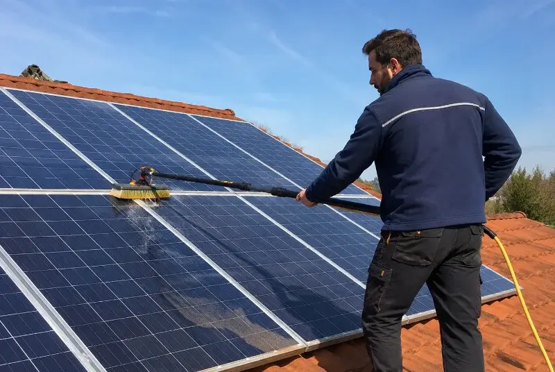 Nettoyage et entretien de panneaux solaires à Lampertheim