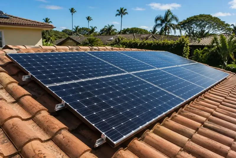 Installation de panneaux solaires à Lampertheim